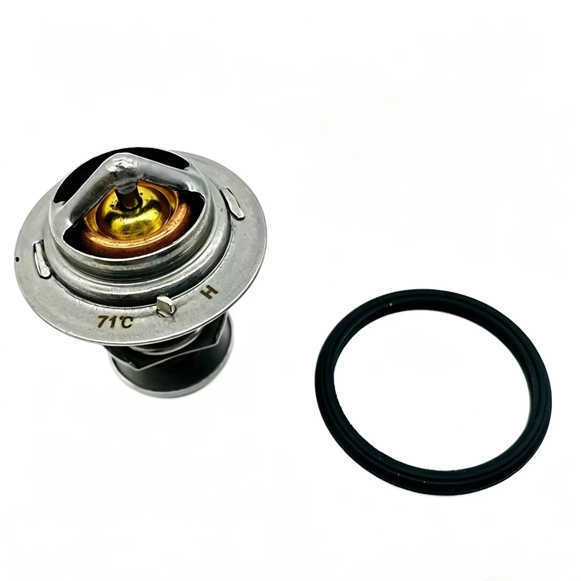 Thermostat 129155-49801 129155-49800 71ºC for Yanmar 3TNE84 3TNV84 3TNE88 4TNE84 4TNE88 4TNV84 4TNV84T 4TNV88