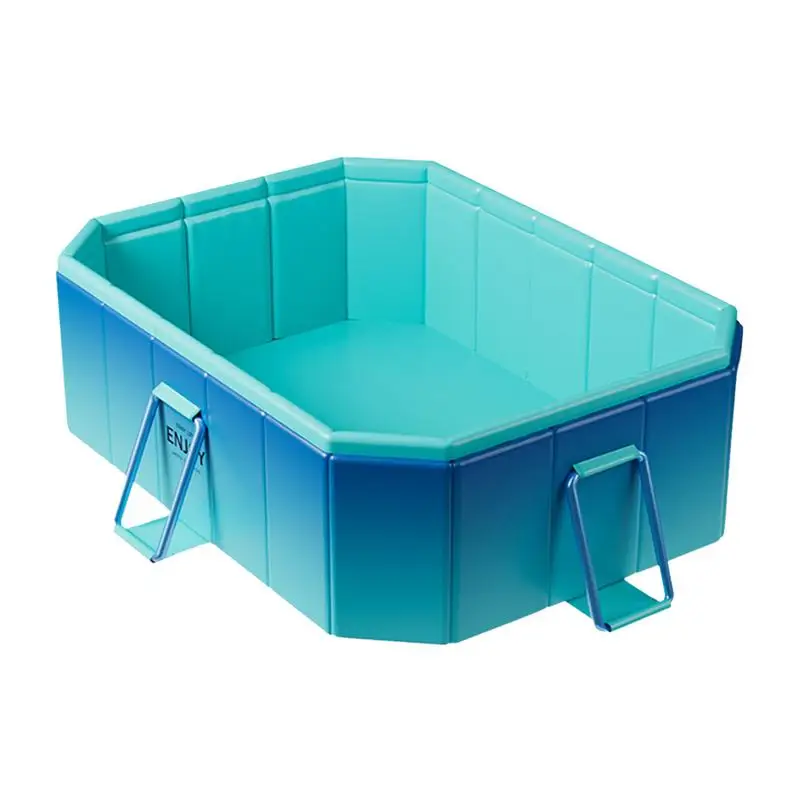 Foldable Pool for Kids Kid Pool Dog Pool Dog Swimming Pool Collapsible Portable Bath Tub Non-Inflatable Kiddie Pool Cat Shower