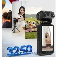 M3 Camcorder Digital Video Camera 3.5-inch IPS touch screen 5K 30FPS 4K 60FPS Filmadora Camara for YouTube Vlog Videos 3250mAh