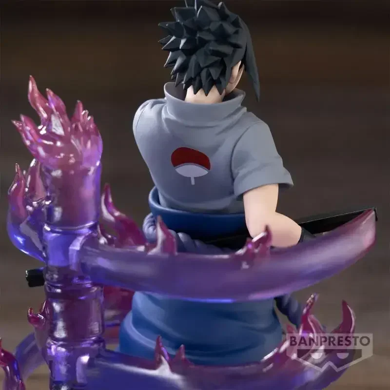 BANDAI-Modèle de figurine d'anime en PVC, Banpresto, NARUTO Uchiha Sasuke Susanoo, Cadeaux d'ornements, En stock, Authentique