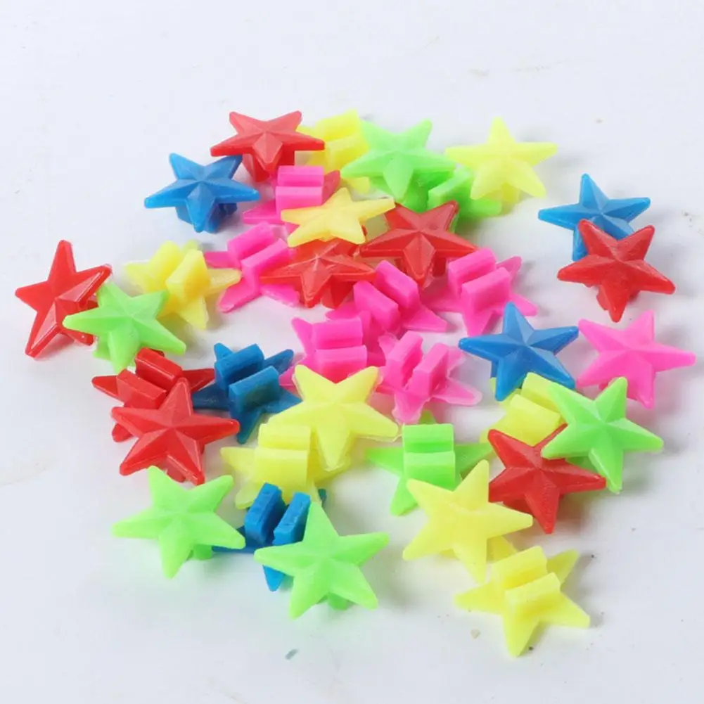 36pcs Kids Bike Spoke Clips Colorful Star Bicycle Wheel Decoration Beads Children Cycle Accessories Cute Spoke Ornaments Gift view 6