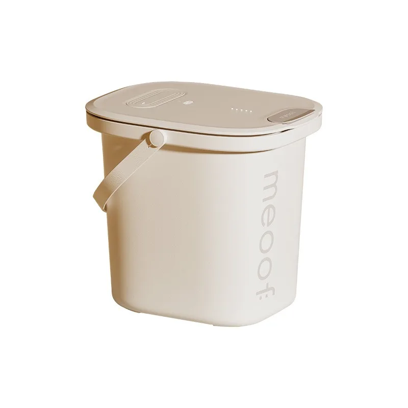 Airtight vacuum pet food container cat food bins dog food storage moisture proof odor proof portable bucket with handle bpa free