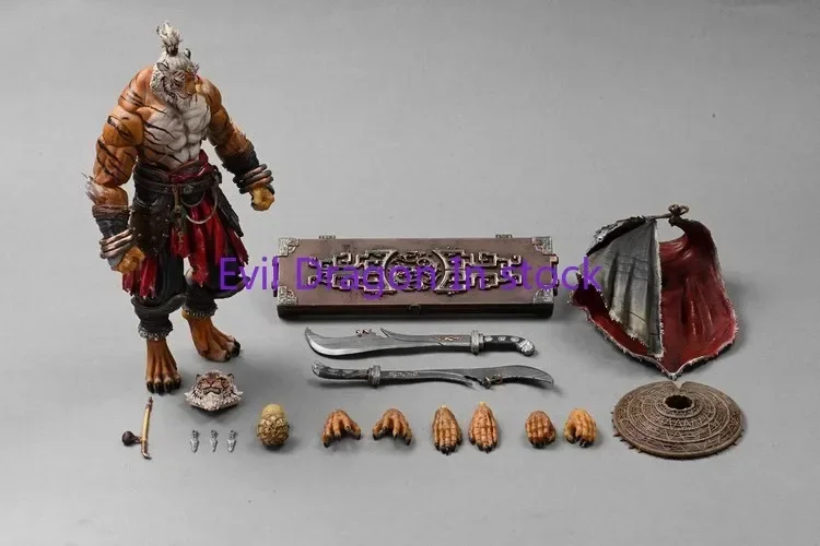 

Оригинальная оригинальная фигурка FuRay Planet Blade Master Weng Tiger Man масштаб 1/12, коллекционные игрушки и хобби на складе