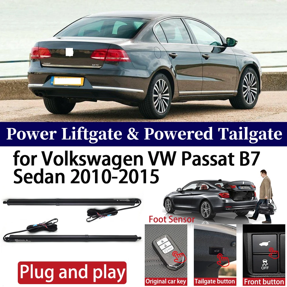 

for Volkswagen VW Passat B7 Sedan 2010-2015 Car Auto Power Electric Tailgate Liftgate Lift Trunk Closer System Boot Lift Motor