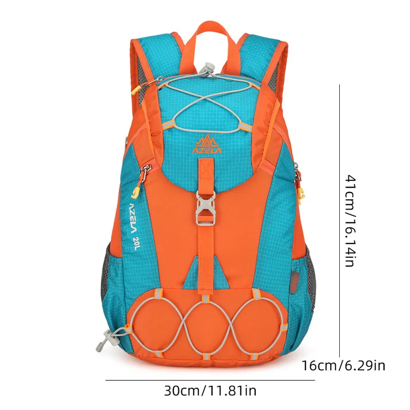 حقيبة ظهر للمشي لمسافات طويلة في الهواء الطلق حقيبة مدرسية خفيفة الوزن كبيرة للترفيه والسفر وتسلق الجبال حقائب رياضية للتخييم ماراثون والجري