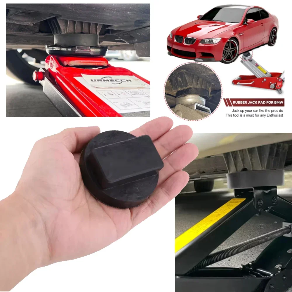 

Car Jack Rubber Pad Jack Lift Frame Protection Adapter For BMW E81 E82 E87 E88 F20 F21 E90 E91 E92 X1 X3 X4 For MINI R50 R53 R56