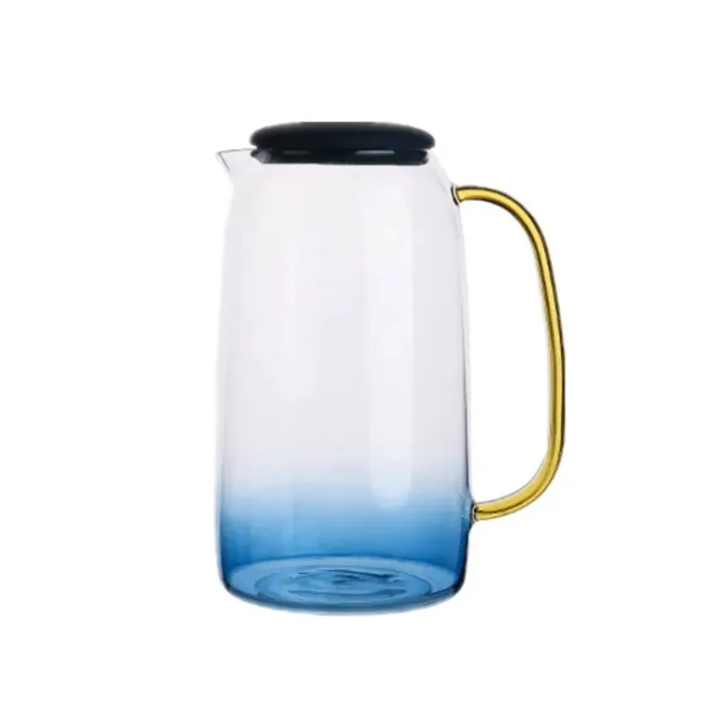 Glass cold water pot domestic high temperature resistant large capacity teacup heat-resistant explosion-proof teapot juice pot