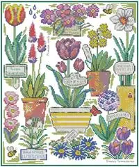 

Flowers Collection Cross stich Kits Homfun Craft Cross Stich Painting Decorations For Home