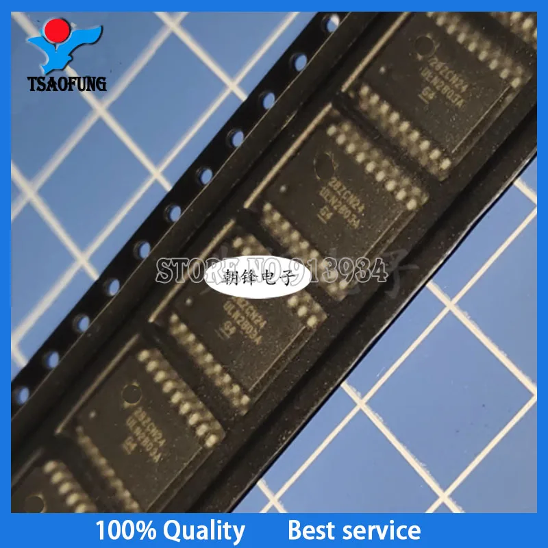 10Pieces ULN2803ADWR  ULN2803A SOP18 New Original