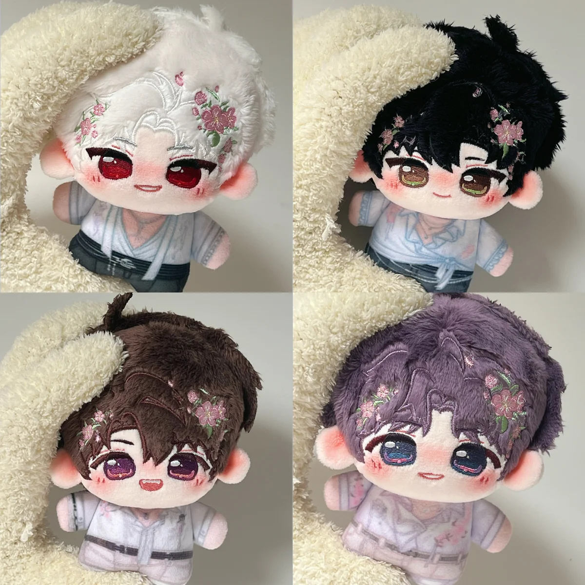 

Cute Flowers Love Deepspace Plushies Cotton Doll Stuffed Sylus Caleb Anime Game Character Cute Soft Toy Ideal Birthday Gift