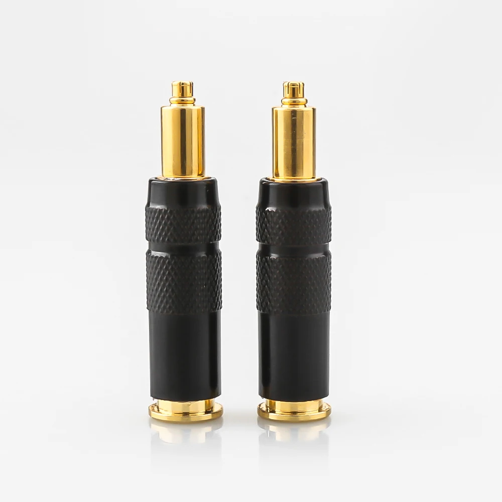 1Pair HIFI Gold-Plated 3.5mm Female To SRH1840 SRH1440 SRH1540 Male Headphone Plug Converter Adapter Black