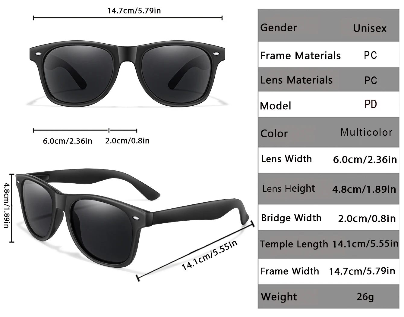 3 Pairs Mode Marke Unisex Retro Angeln Sonnenbrille UV400 Schutz Männlich Weiblich Fahrer Sport Radfahren Brillen Shades Oculos – Detail 3