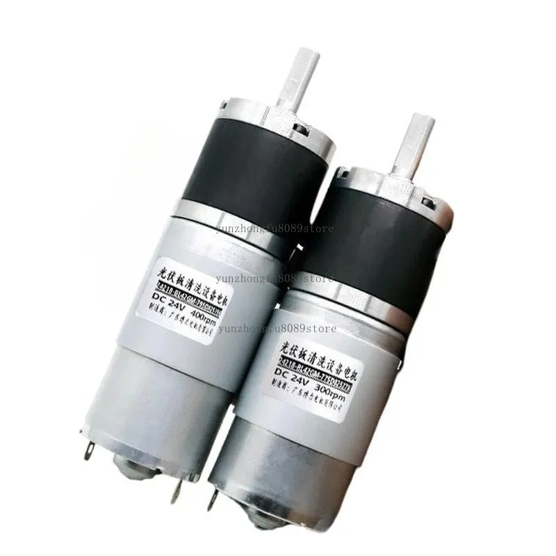 Photovoltaic Panel Cleaning Manipulation Diameter 42mm Geared Motor 24V Cleaning Brush Solar Panel Large Torque Speed