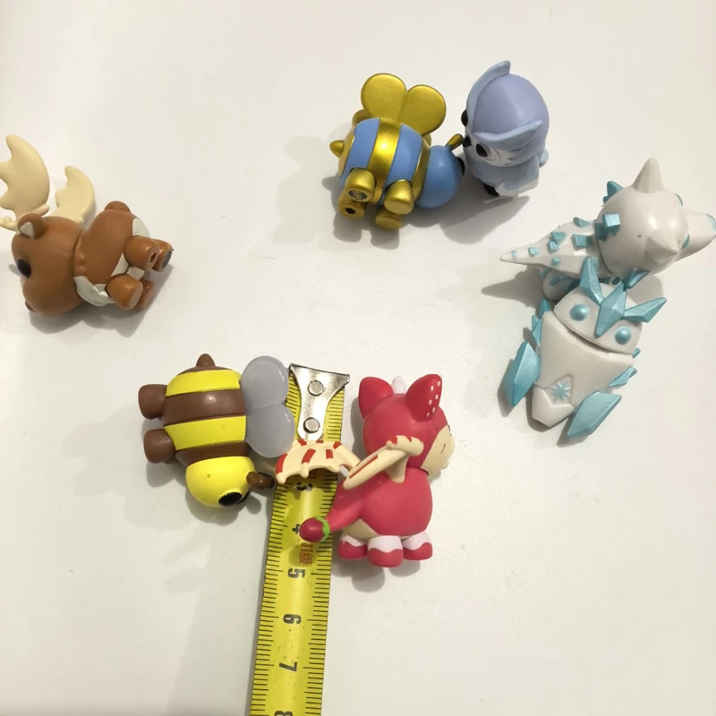 귀여운 깜짝 동물 날개 달린 개 벌 부엉이 사슴 피규어 만화 애완동물 친구 희귀 한정판 컬렉션 장난감 선물