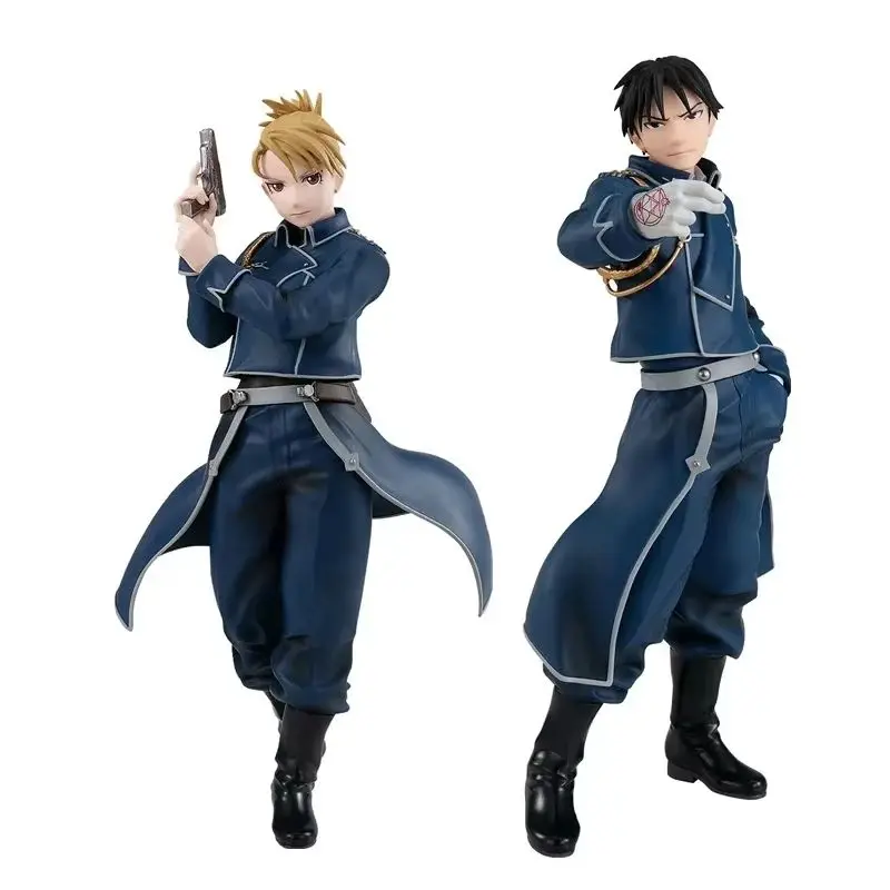 Original Gsc Pop Up Parade Fullmetal Alchemist Fa Roy Mustang Riza Hawkeye Action Figure Collection Model Kid Xmas Birthday Gift