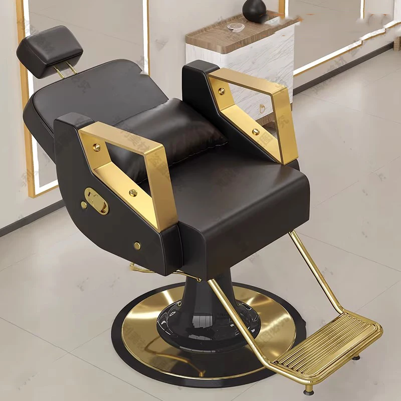 

Парикмахерское кресло класса люкс с эргономичной поддержкой, стильным современным дизайном, оборудование для салонов красоты