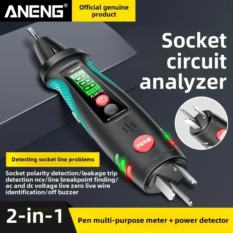 

Wire Tracer Circuit Breaker Finder Electrician Tool Outlet Phase Tester Leakage Voltage Detector