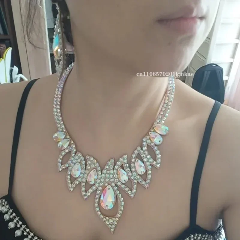 Chaîne de strass pour danse du ventre, accessoires de scène haut de gamme pour femmes adultes, accessoires de performance et de compétition