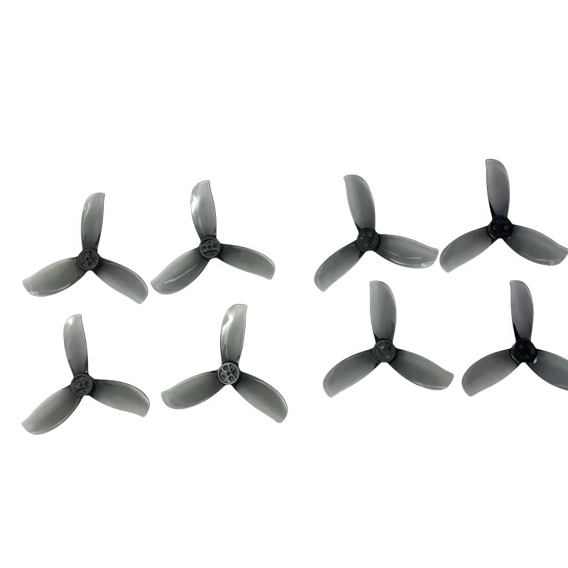 4 pares gemfan canalizado D2.5-3 63.5mm hélice de 3 lâminas 4cw + 4ccw para rc fpv freestyle drones peças diy abertura central 1.5mm