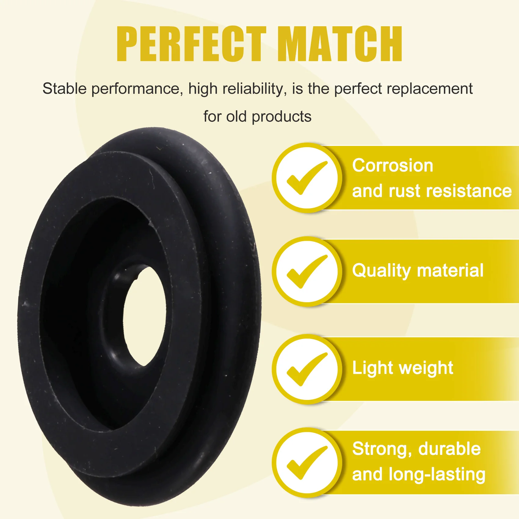 A60E-Wiper Cowl Seal O-Ring 0099979581 Rubber Linkage For Mercedes Benz S-Class W221 CL-Class W216 06-14 Wiper Cowl Rubber Seal
