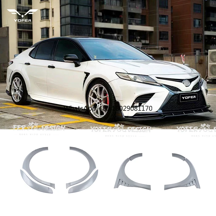 factory direct fender flares wheel eyebrow primer car exterior parts universal fender flares for toyota camry