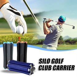 Golf Club Titular Retentor, Suporte Fixo Clip Holder, Organizador Rack De Armazenamento, Acessório Portátil