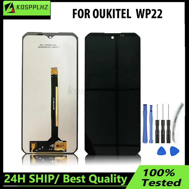 Nowy zamiennik dla OUKITEL WP22 WP26 wyświetlacz LCD ekran dotykowy Digitizer zgromadzenie 100% nowy dotykowy Digitizer + TOOLS