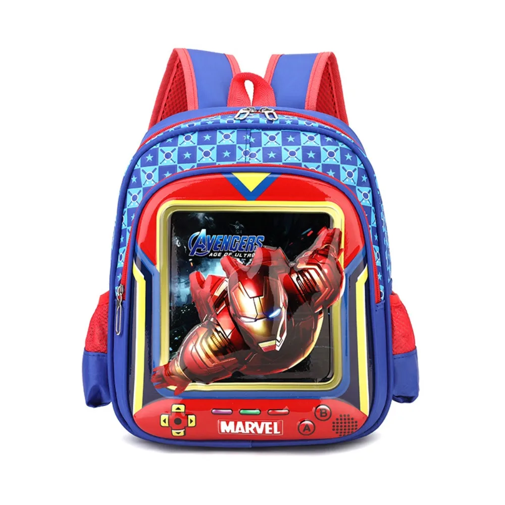 Captain America Spider Man borse da scuola per bambini leggero e traspirante moda ad alto valore estetico zaino da scuola di tendenza regalo