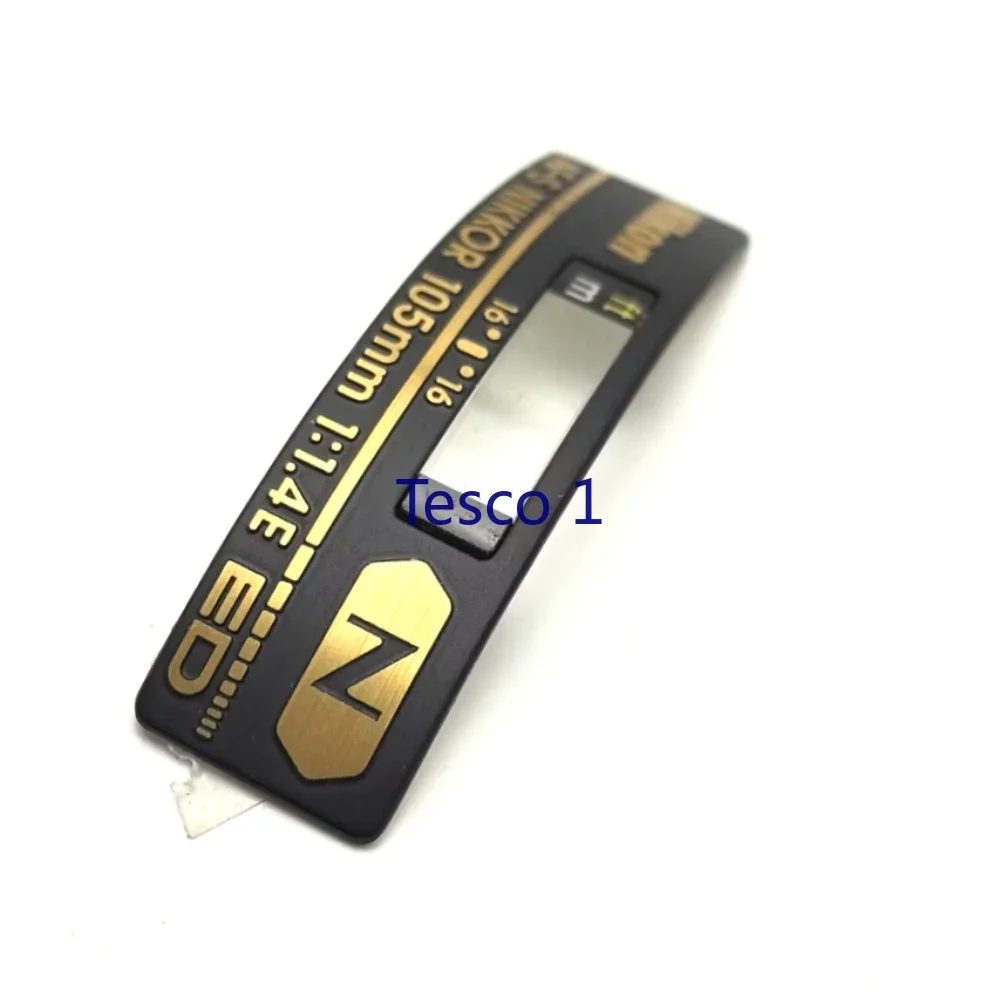 أجزاء كاميرا جديدة لنيكون AF-S Nikkor 105 مللي متر f/1.4E ED 35 مللي متر 1:1.4 G شعار علامة لوحة التسمية DSLR كاميرا إصلاح جزء