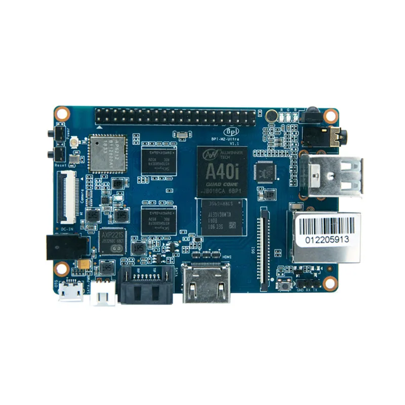 Banana Pi BPI M2 Ultra Quad Core A40i Allwinner chip  Development board with WIFI&BT4.0,EMMC Flash memory on board