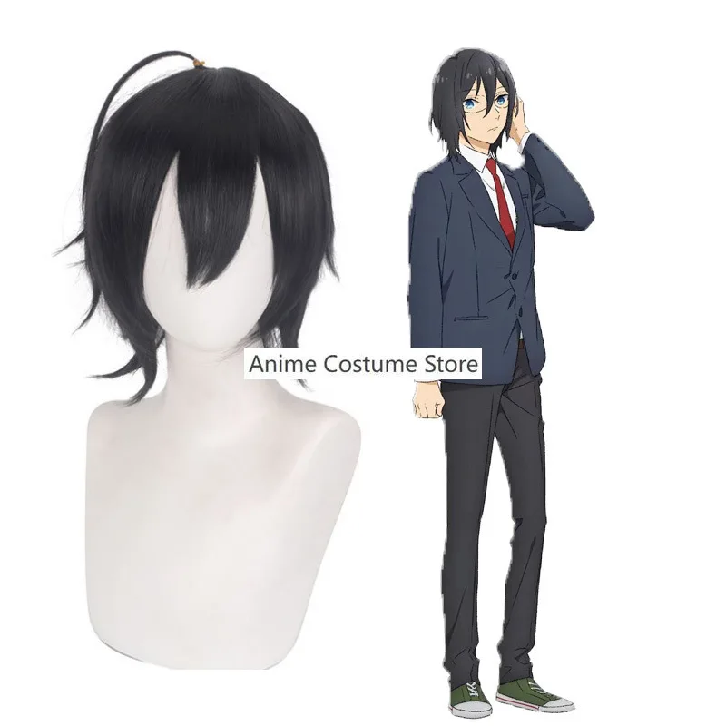 Anime HORI-san To MIYAMURA-kun OVA Miyamura Izumi Cosplay Costume Wig JK Japanese School Uniform Work Clothes Man Halloween