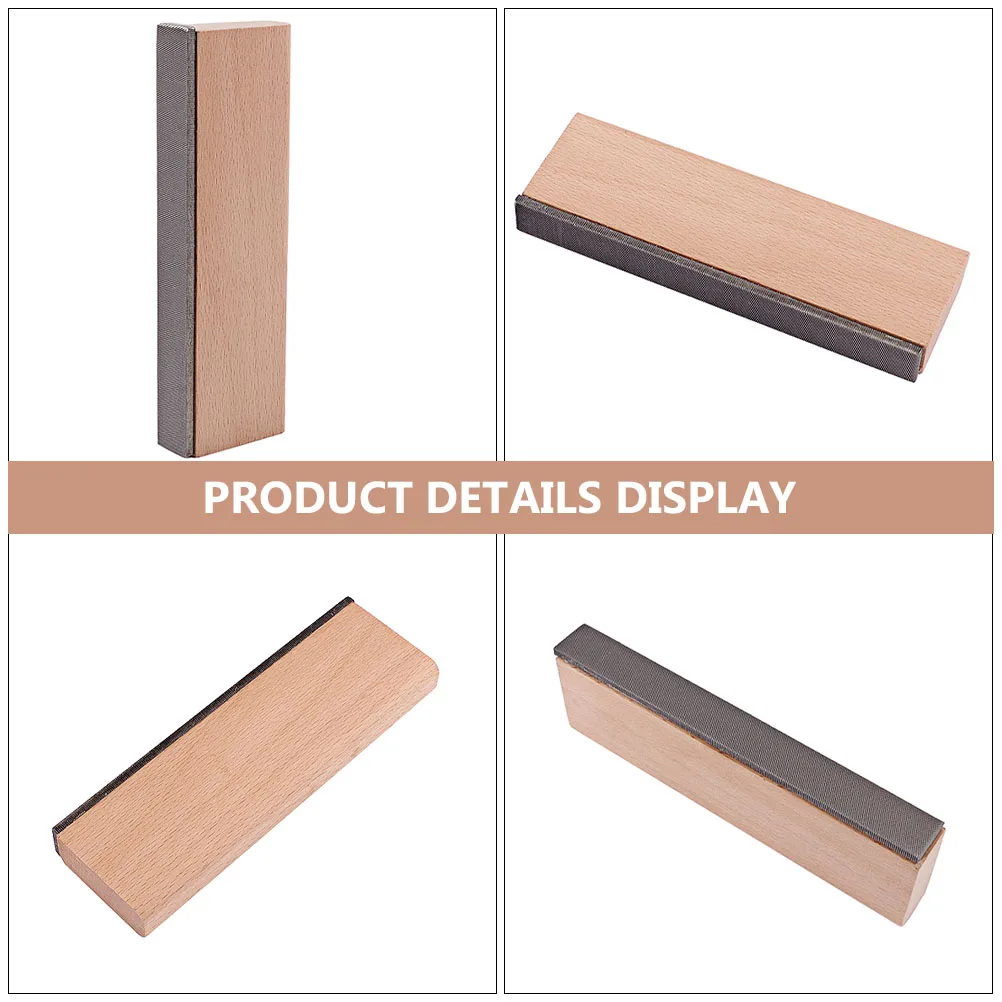 

Guitar Fret File Wood H Crowning Tool Chamfering Smooth Finish Metal Polish Lightweight Storage Convenient Carry Guitar