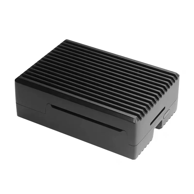 Raspberry Pi 5 generación 5B carcasa de disipación de calor de aleación de aluminio Raspberry Pi 5 caja protectora de disipación de calor de metal