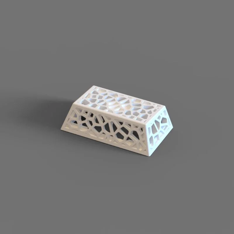 Creative Grid Resin Keycaps MX Switch Mechanical Keyboard Artisan Keycaps Custom 6.25U Spacebar 2U/2.75U/2.25U ESC Point Keycap