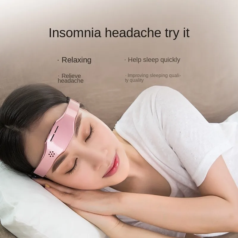 

Electric Head Sleeping Device Sleep Acupuncture Device Wireless Charging Massager Head Massager