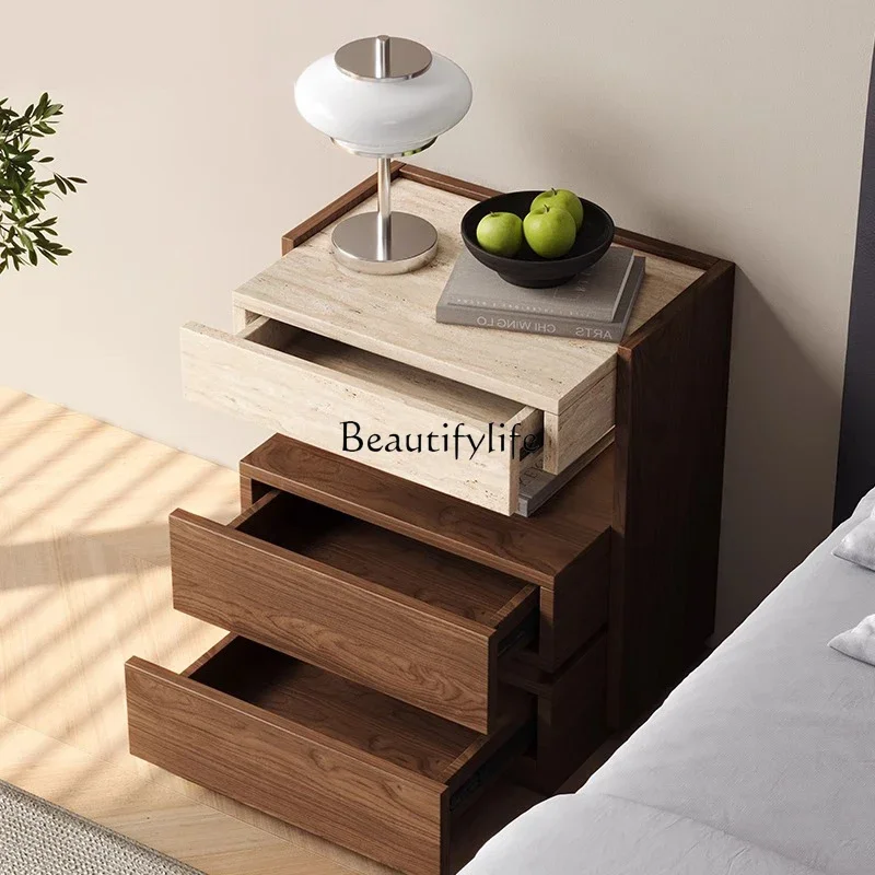 

yj7 Second-hand Bedside Table Home Bedroom Storage Drawer-type Storage Cabinet