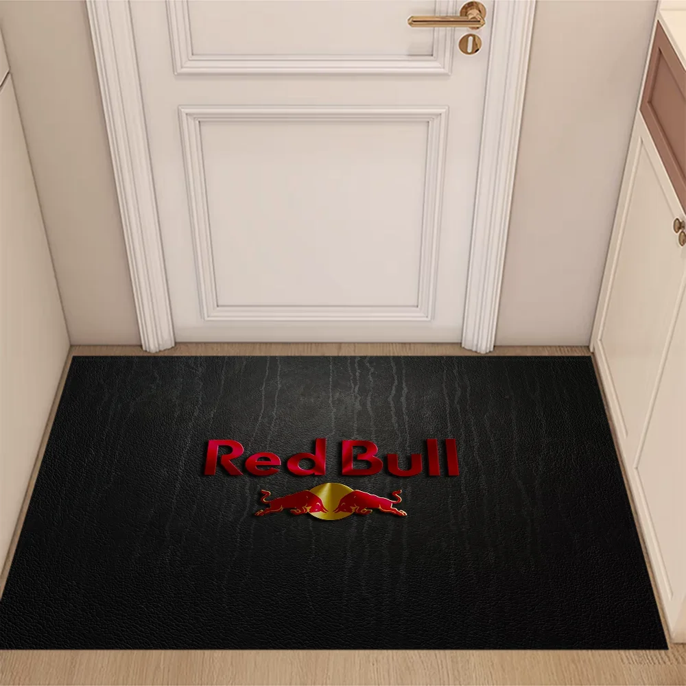 Red-bull Customized Bedrooom Carpet for Bathroom Things to the Room Rug Front Door Mat Floor Doormat Entrance to Home Bath Mats