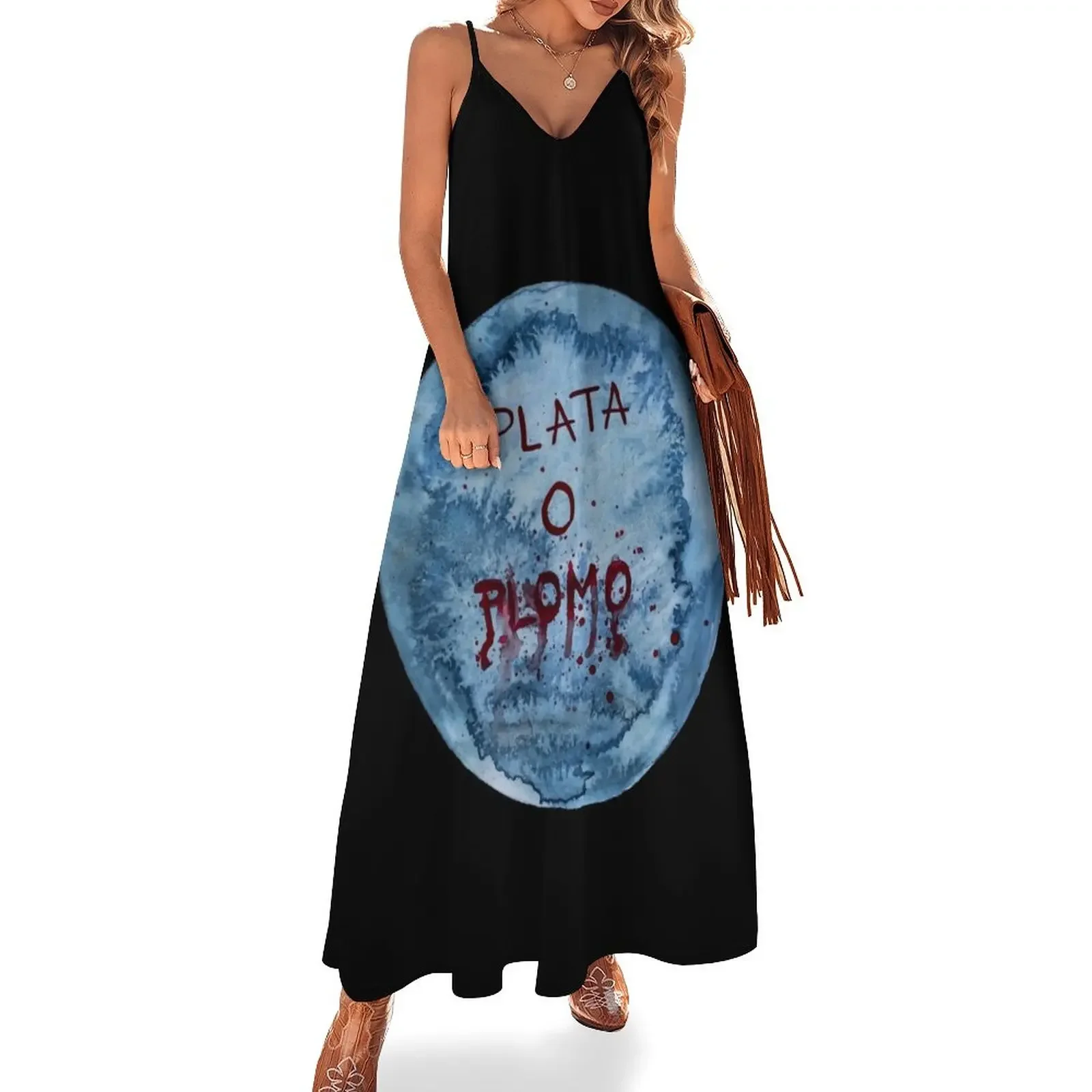plata o plomo Sleeveless Dress Aesthetic clothing party dresses woman evening dresses luxury 2025