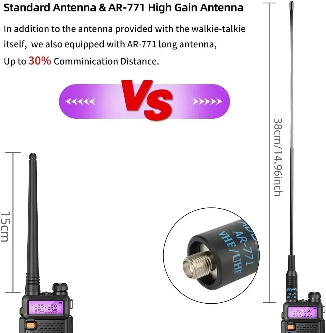1/2 قطعة BaoFeng UV-5R 8 واط ثلاثي الطاقة اسلكية تخاطب عالية الطاقة المزدوجة الفرقة طويلة المدى 128 CH المحمولة يده UV 5R هام اتجاهين راديو