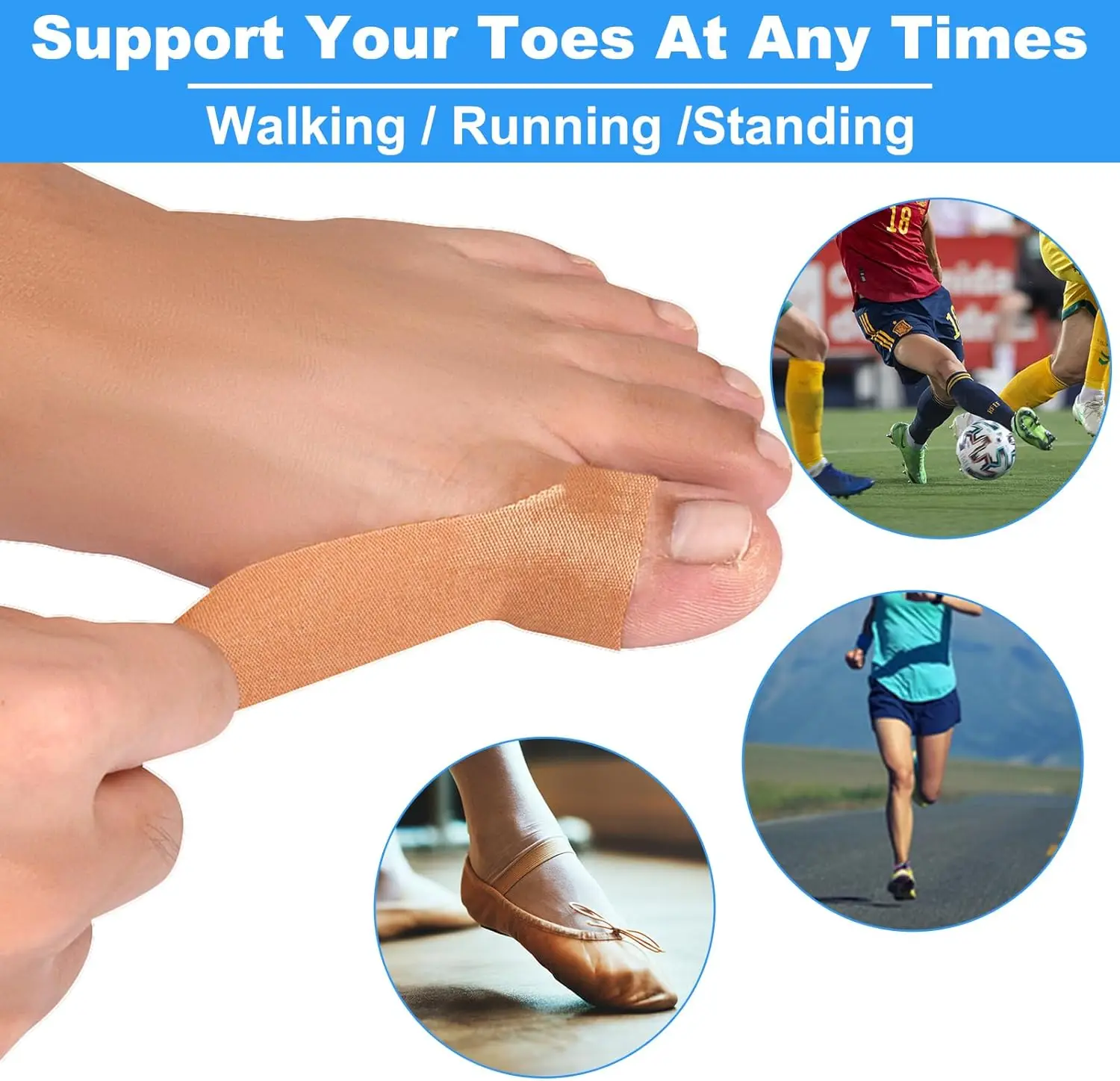 ​ Polegar artrite alívio da dor remendo suporte elástico auto adesivo manga conjunta para dedo almofada de apoio de pulso artrite tendinite ​