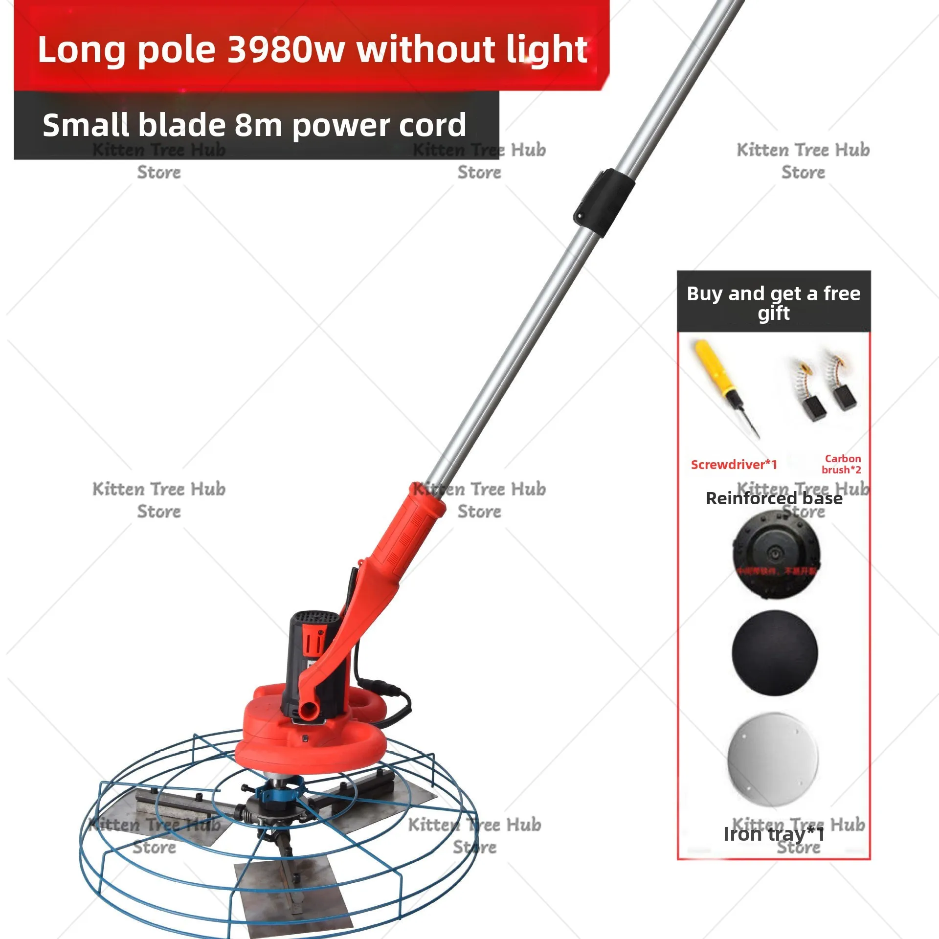 Wall Plaster Small Flat Cement Electric Trowel Road Surface ,Lithium Battery Small Cement Concrete Polisher