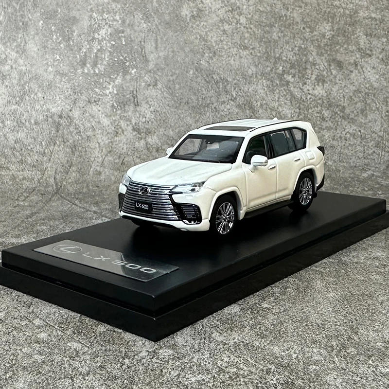 LCD 1:64 Lexus LX600 Off-road vehicle SUV alloy Car model Collection display Send to a friend Holiday gift