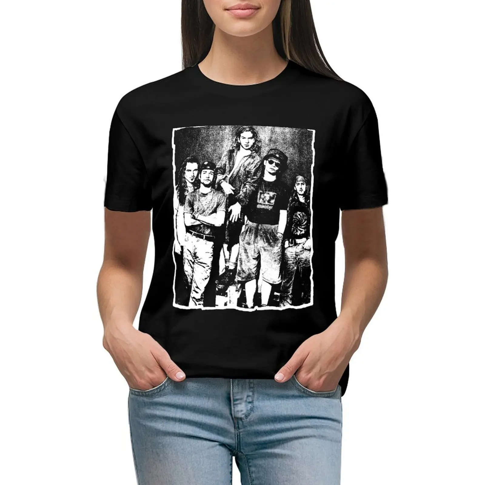 

90s Grunge T-Shirt funnys vintage customs design your own western t shirts for Women