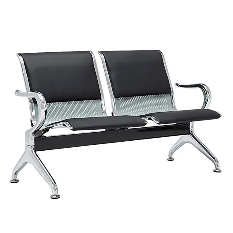 

2 Seater Pu Airport Waiting Chair Modern Waiting Room Chair Waiting Chair Public