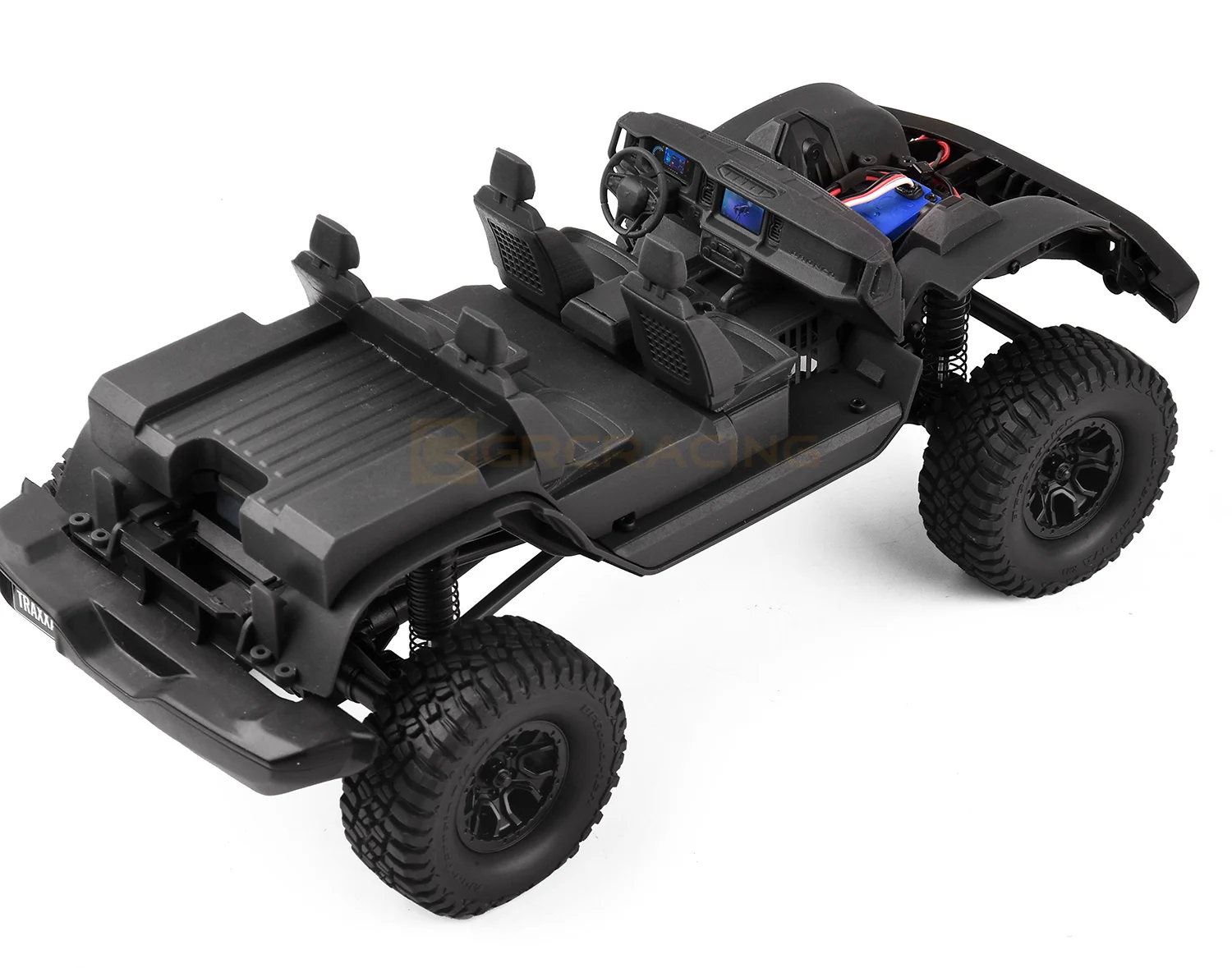1/18 Innenraum 3D-Druck Sitze/Mittel konsole/Kotflügel für Traxxas Trx4-m Bronco Trx4m RC Crawler Auto Upgrade Zubehör – Detail 7
