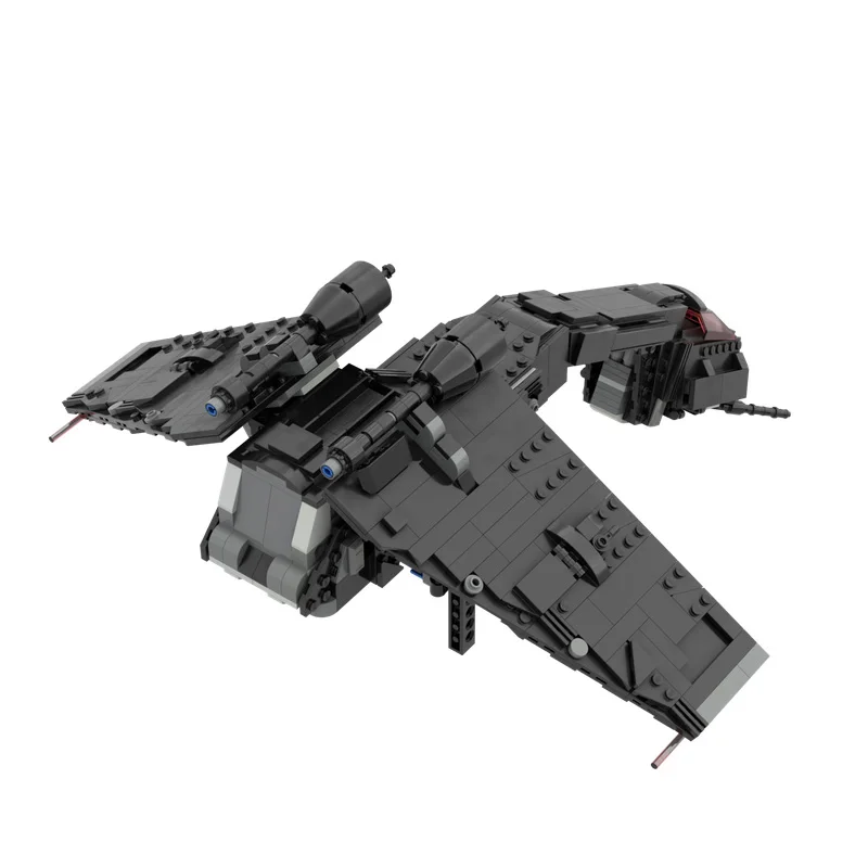 727 PCS Star Scuffle Dark Dropship - 75336 alternativa MOC Personalizza Blocco di costruzione modulare Creativo Giocattolo fai da te Regalo di Natale