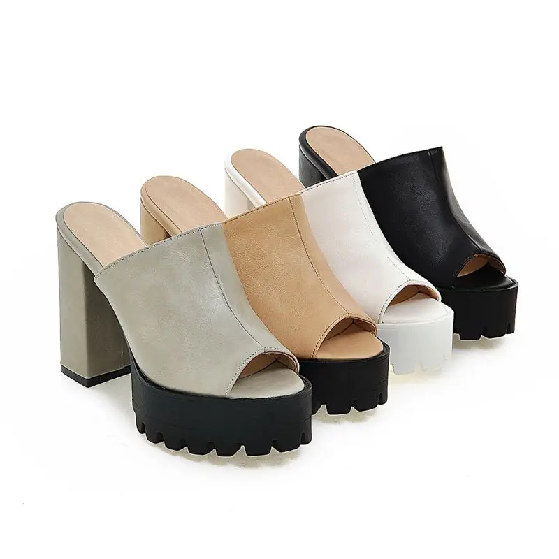 REAVE CAT 2026 تصميم جديد ريترو النساء مضخات جولة تو 3.5 سنتيمتر كعب سميك الدانتيل يصل مختلط اللون حذاء كاجوال حجم كبير 45 46 47 48