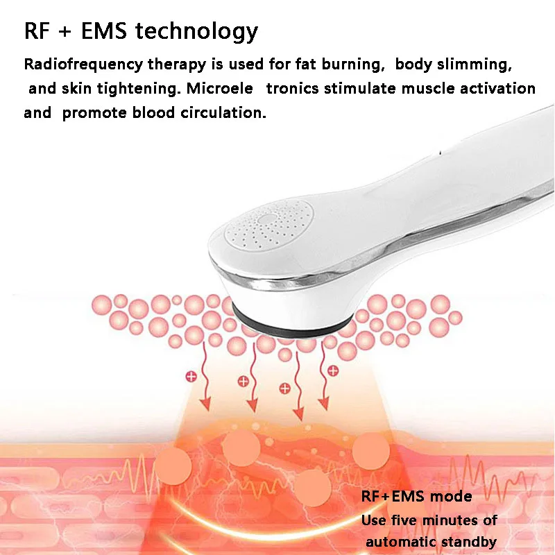 Ultrasound RF Beauty Instrument Micro Current Enhances Skin Firming Beauty Photon Rejuvenation Skin Care Tools