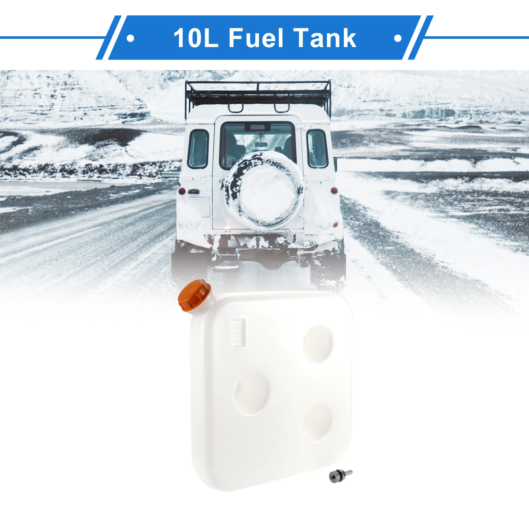 

UXCELL воздушный парковочный обогреватель бензобак топливный бак резервуар для хранения масла пластик 1 шт. 10л