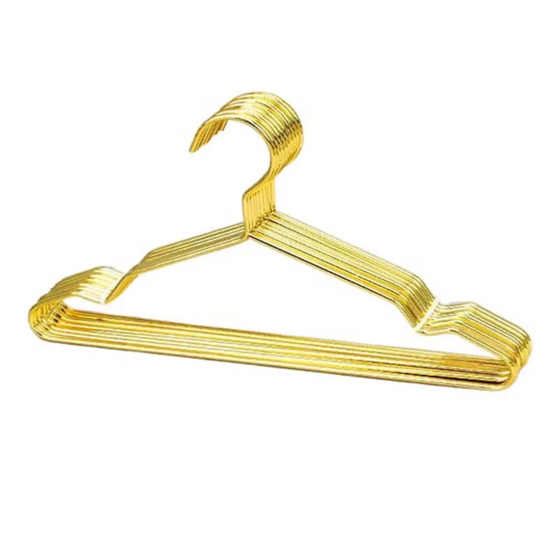 

10PCS Kids Adult Non-Slip Metal Suit Coat Hangers Heavy Duty Clothes Hangers Shirt Jacket Hanger with Round Notches for Dress